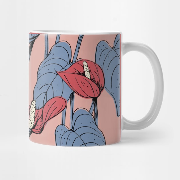 Anthurium Flowers by SWON Design